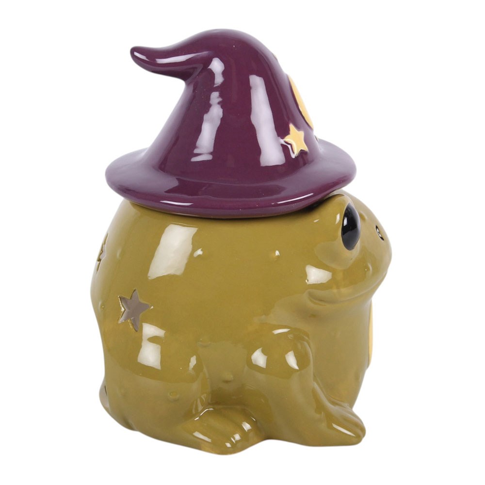 Bruciatore di Essenze Magic Toad con Cappello Viola
