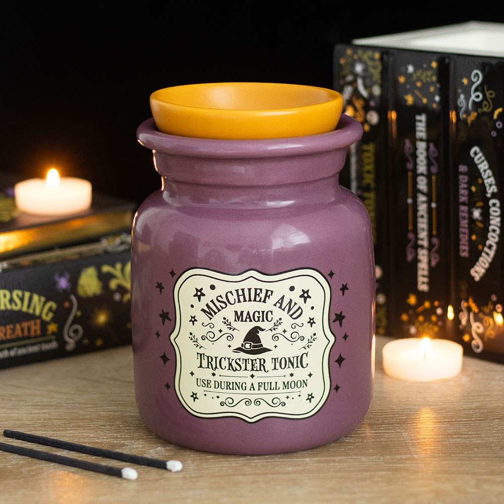 Bruciatore di oli essenziali e scaldacera "Mischief and Magic Potion Bottle"