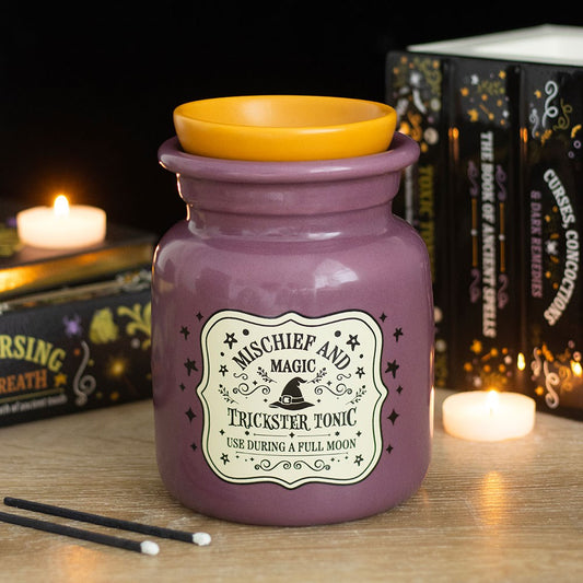 Bruciatore di oli essenziali e scaldacera "Mischief and Magic Potion Bottle"