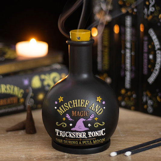 Bruciatore Incenso a Cono Bottiglia di Pozione – "Mischief and Magic" Potion Bottle