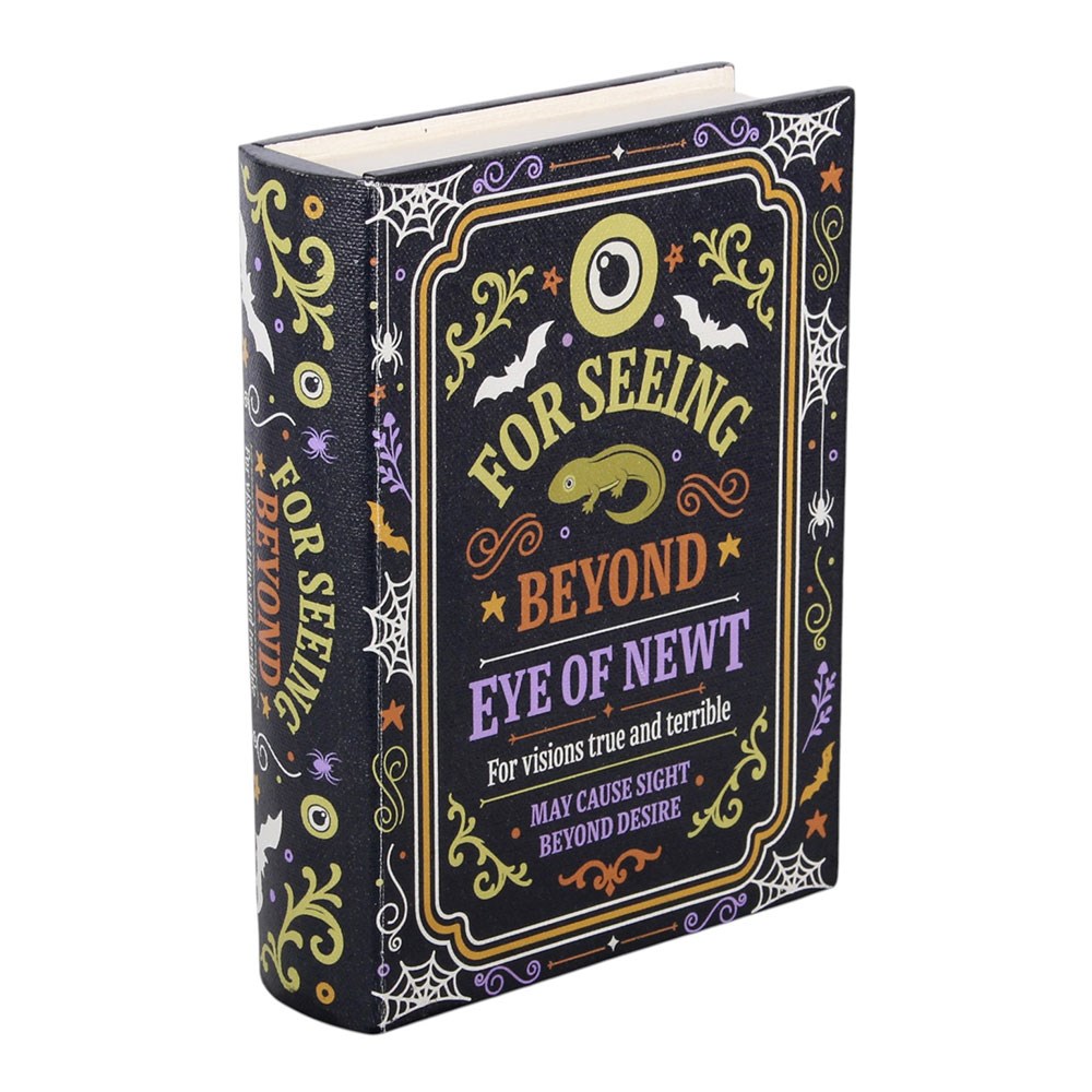 PREORDINE (In arrivo dal 3 agosto) Scatola Portaoggetti a Libro Eye of Newt – Cofanetto Segreto