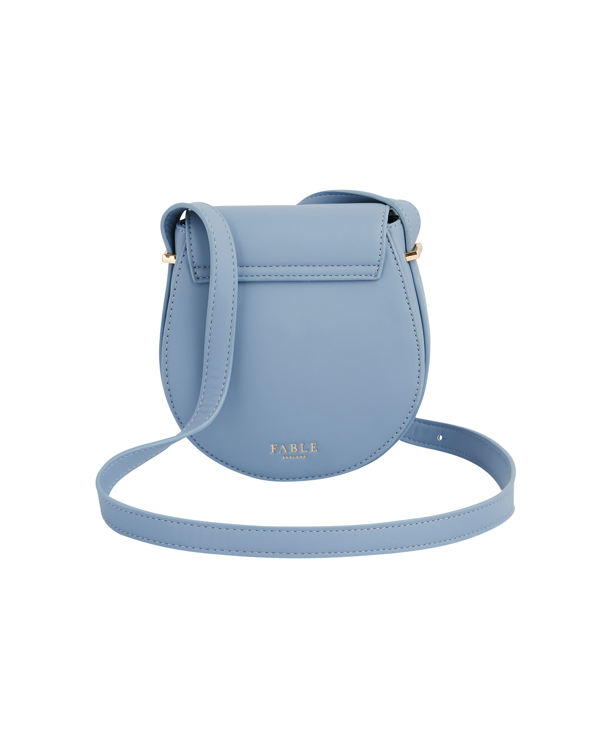 Fable England x Peter Rabbit Borsa a sella blu ricamata