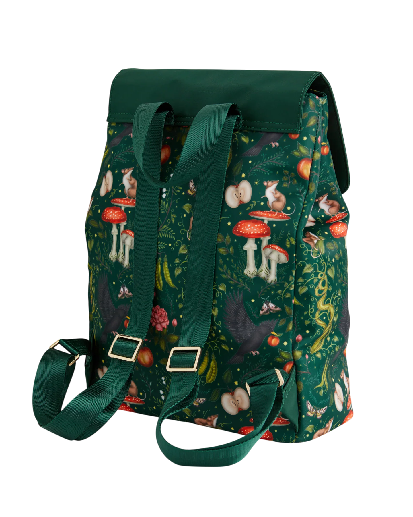 Zaino Verde Fable England Into the Woods di Catherine Rowe