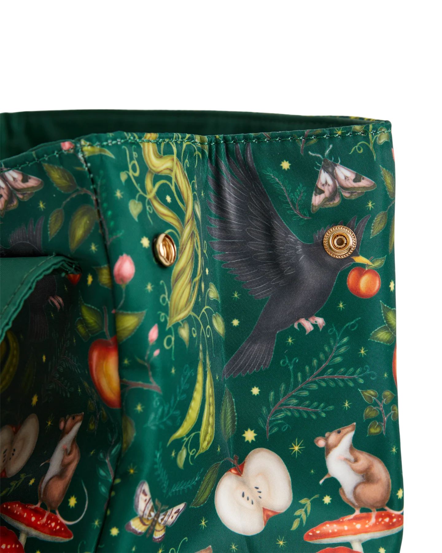 Zaino Verde Fable England Into the Woods di Catherine Rowe