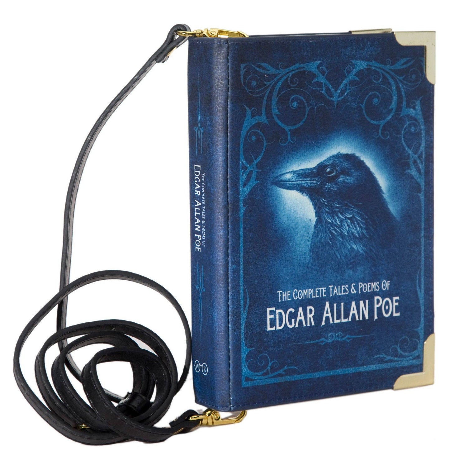 Borsa a tracolla Edgar Allan Poe Book: Grande