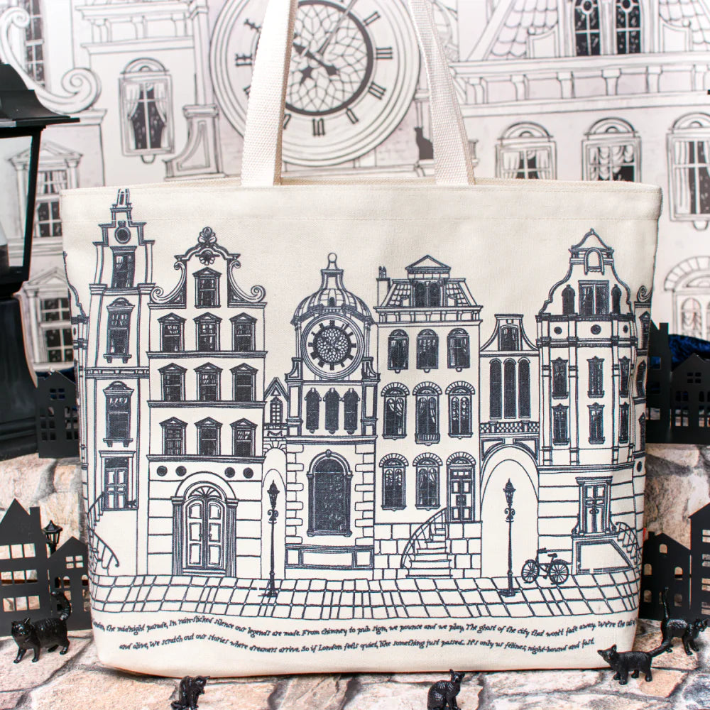 Borsa tote in tela Cats In The City | Vendula London