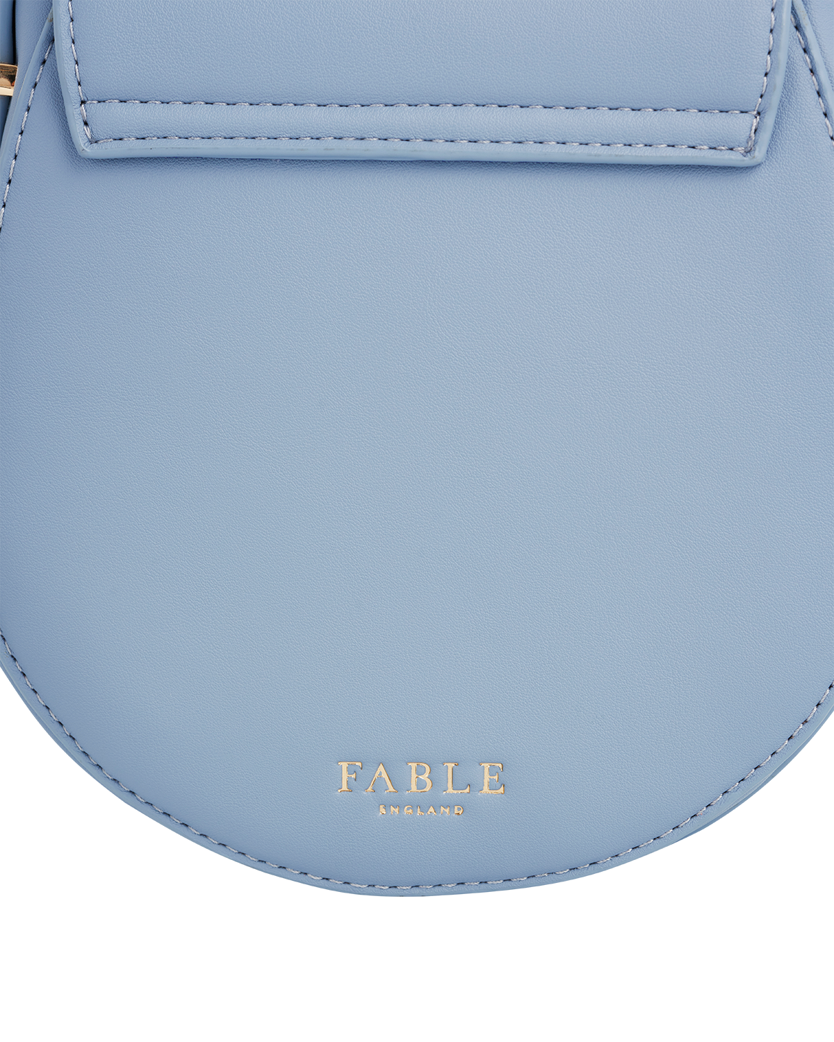 Fable England x Peter Rabbit Borsa a sella blu ricamata