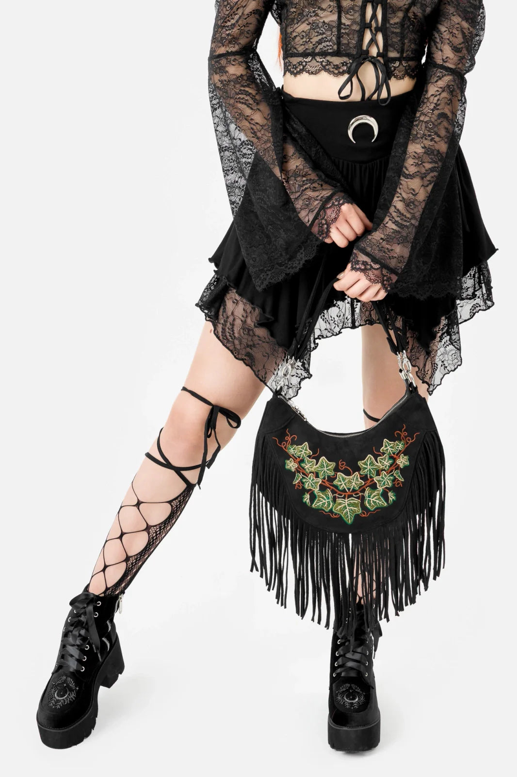 Borsa Con Nappe Tangled Vines