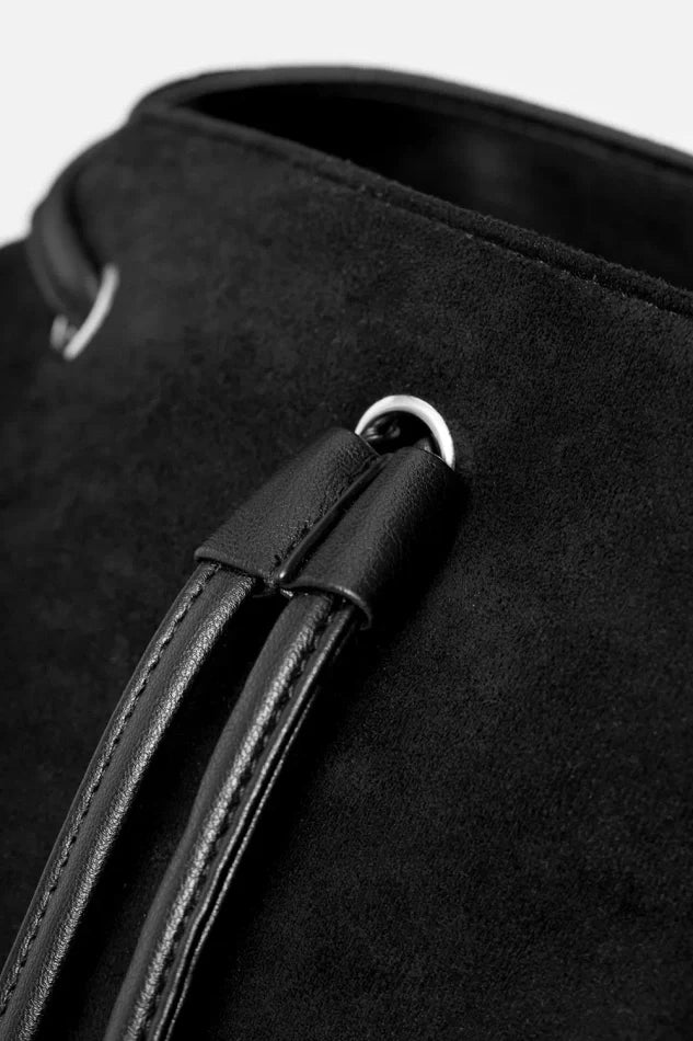 Zaino Scamosciato con Ricami Lepre Lunare