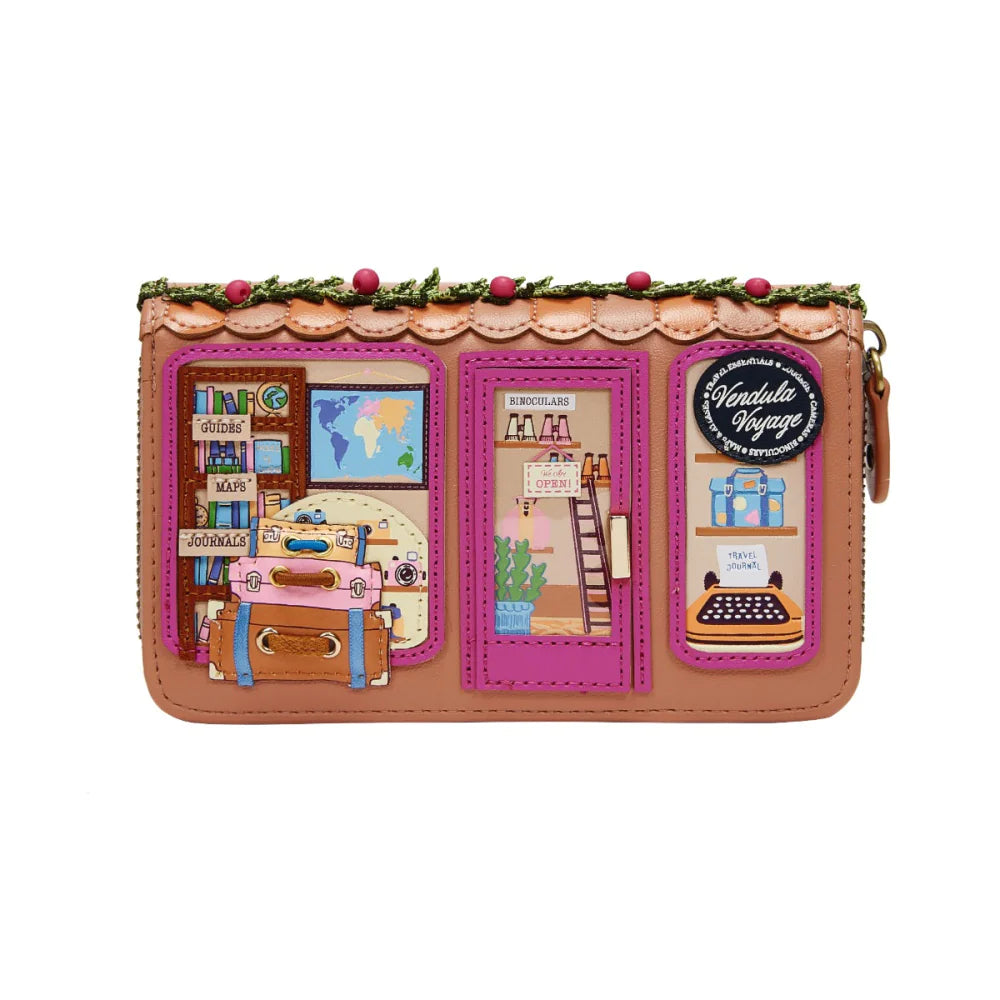 Portafoglio da Donna con Zip Vendula Voyage