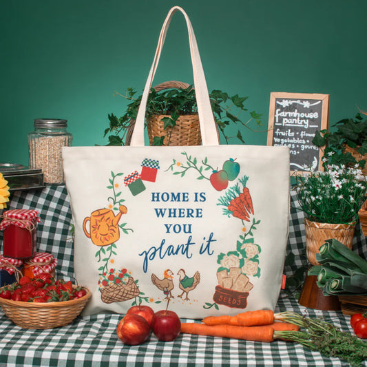 Vendula London The Farmhouse Pantry - Borsa tote in tela