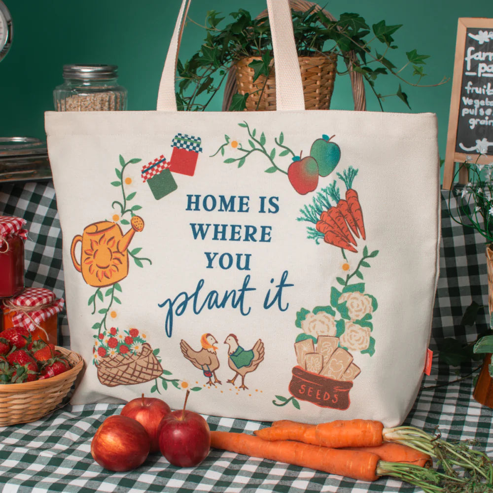 Vendula London The Farmhouse Pantry - Borsa tote in tela
