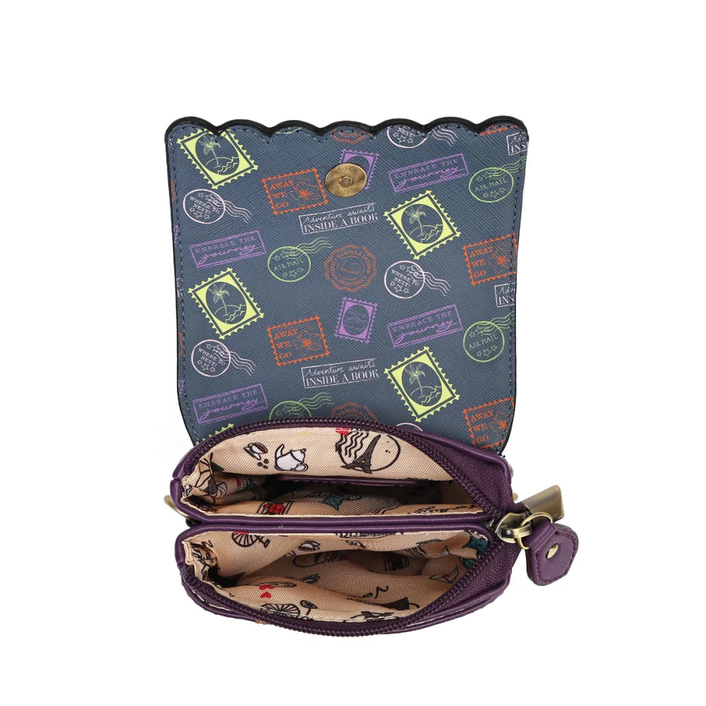 Pochette portacellulare Vendula London Travelling Library Bookshop