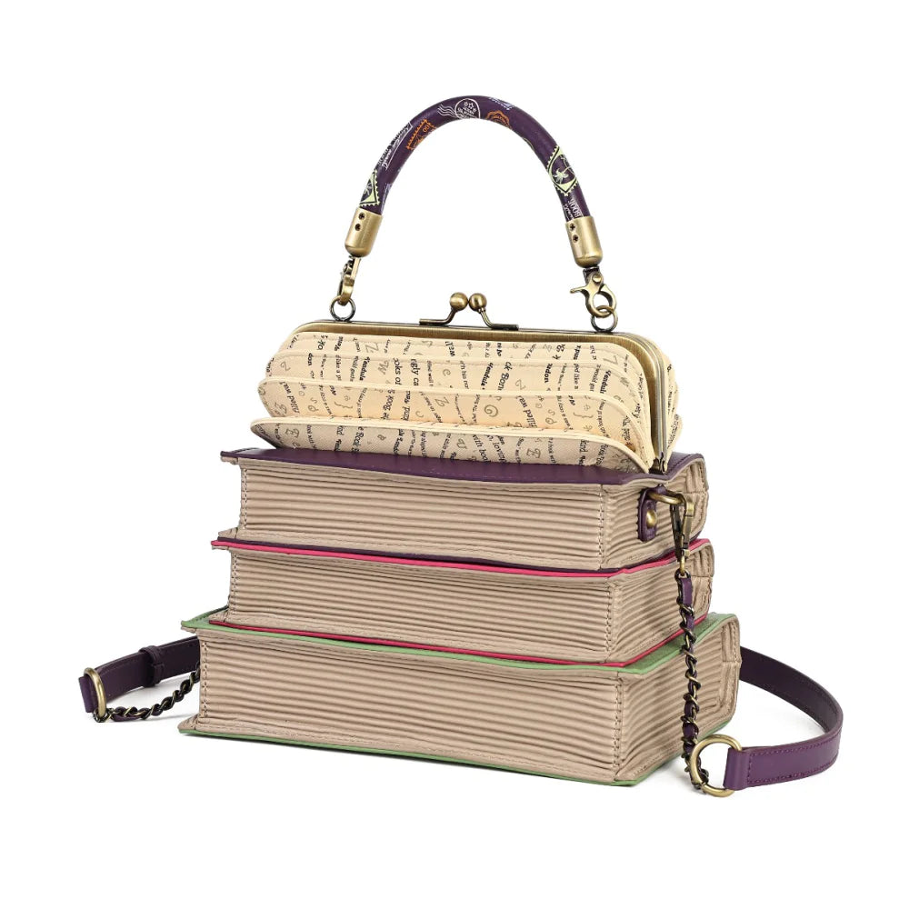 Borsa a forma di libri Volta Pagina | Vendula Travelling Library Bookshop