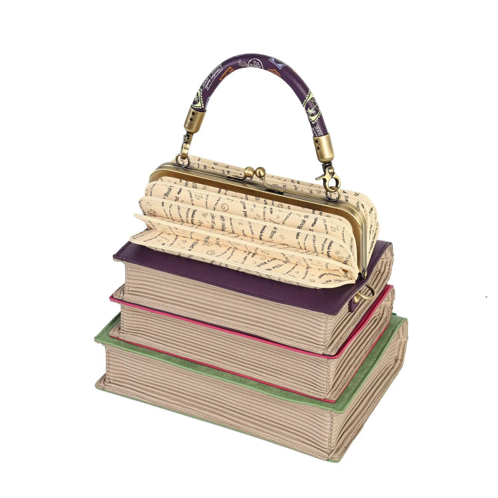 Borsa a forma di libri Volta Pagina | Vendula Travelling Library Bookshop