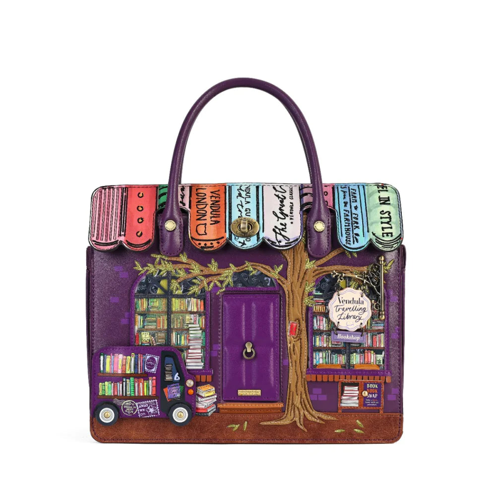 Zaino Harriet Travelling Library Bookshop – Vendula London