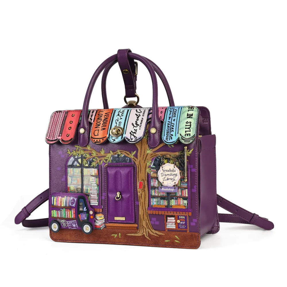 Zaino Harriet Travelling Library Bookshop – Vendula London