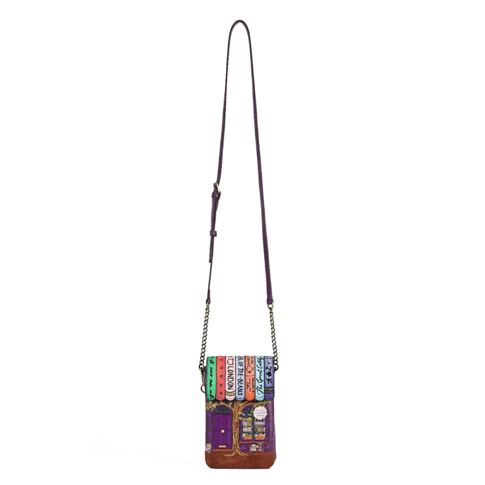 Pochette portacellulare Vendula London Travelling Library Bookshop