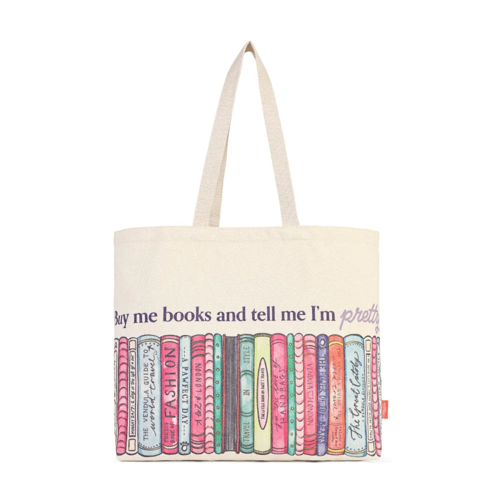 Borsa tote in tela Vendula London Travelling Library Bookshop