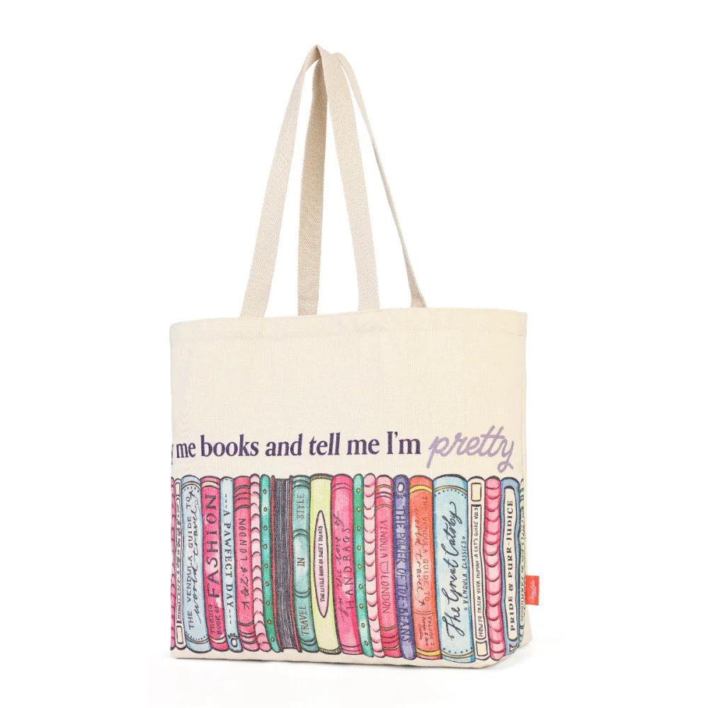 Borsa tote in tela Vendula London Travelling Library Bookshop