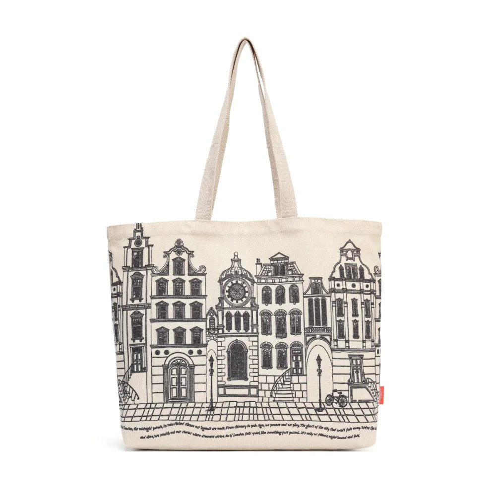 Borsa tote in tela Cats In The City | Vendula London