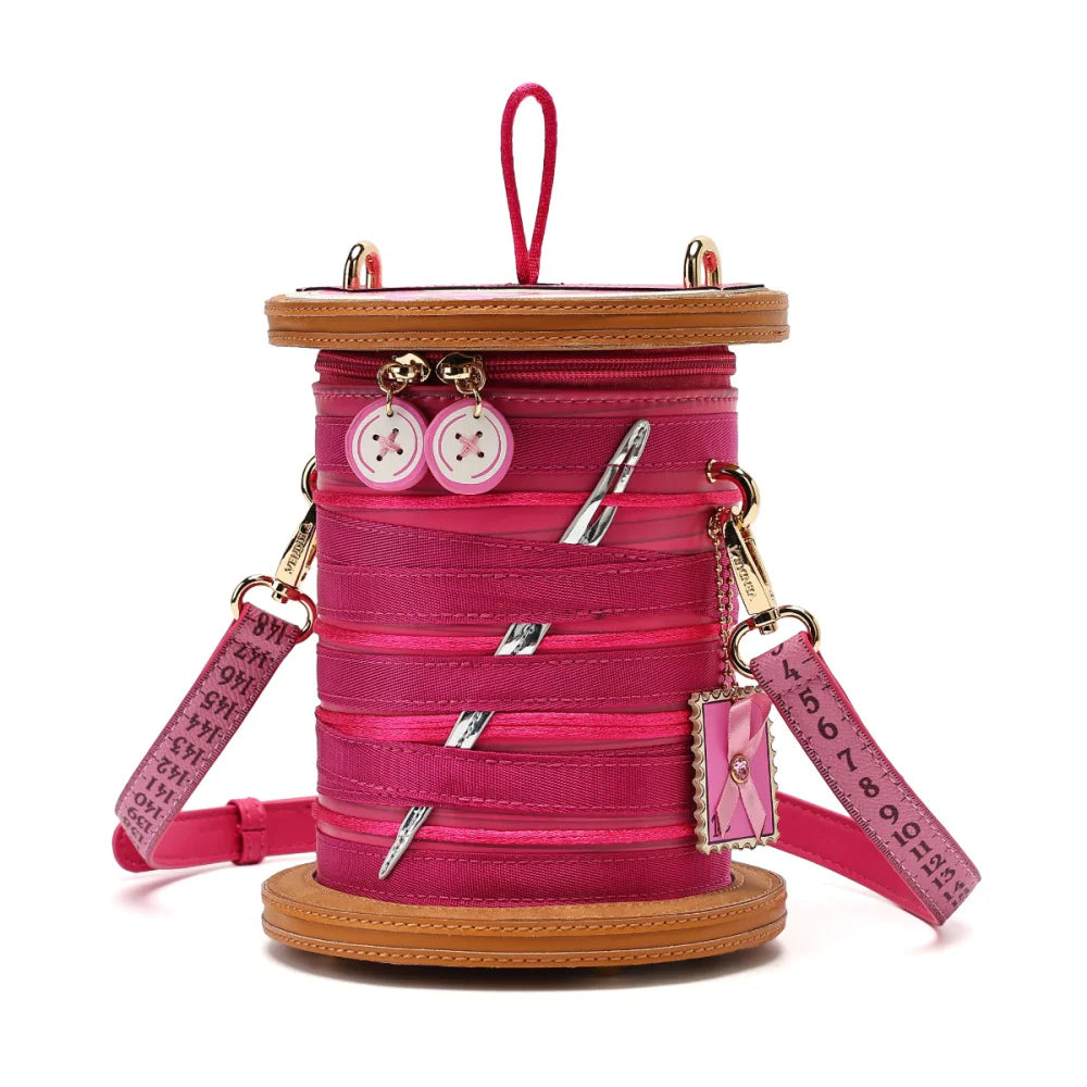 Borsa Rocchetto di Filo Vendula London | Pink Ribbon