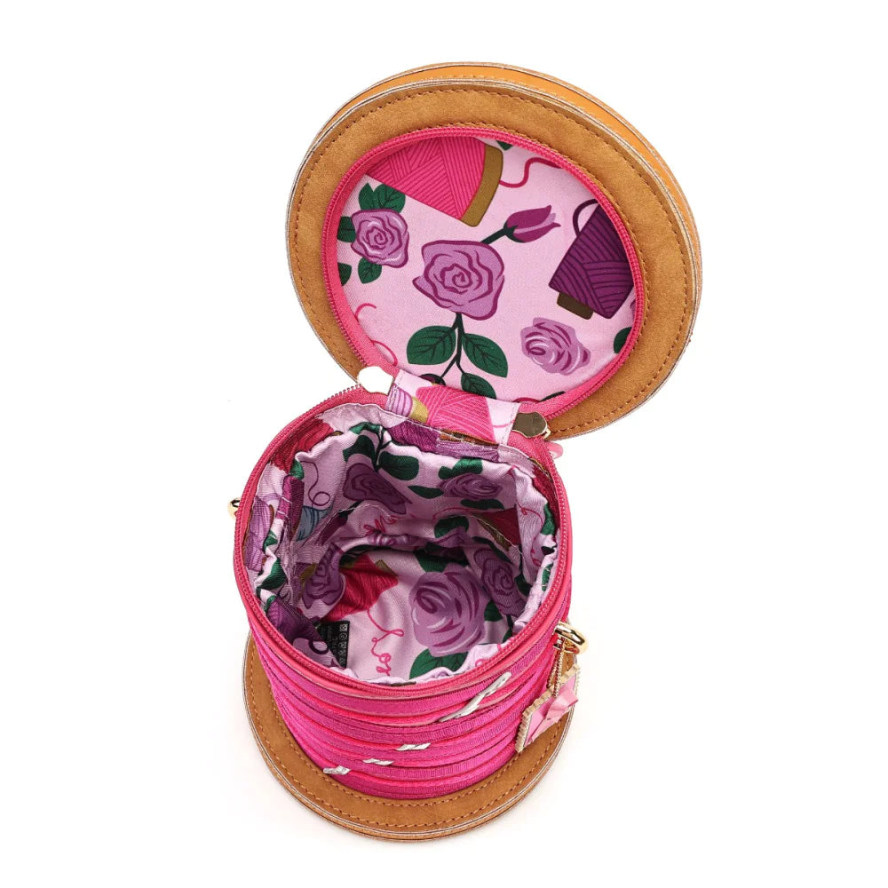Borsa Rocchetto di Filo Vendula London | Pink Ribbon