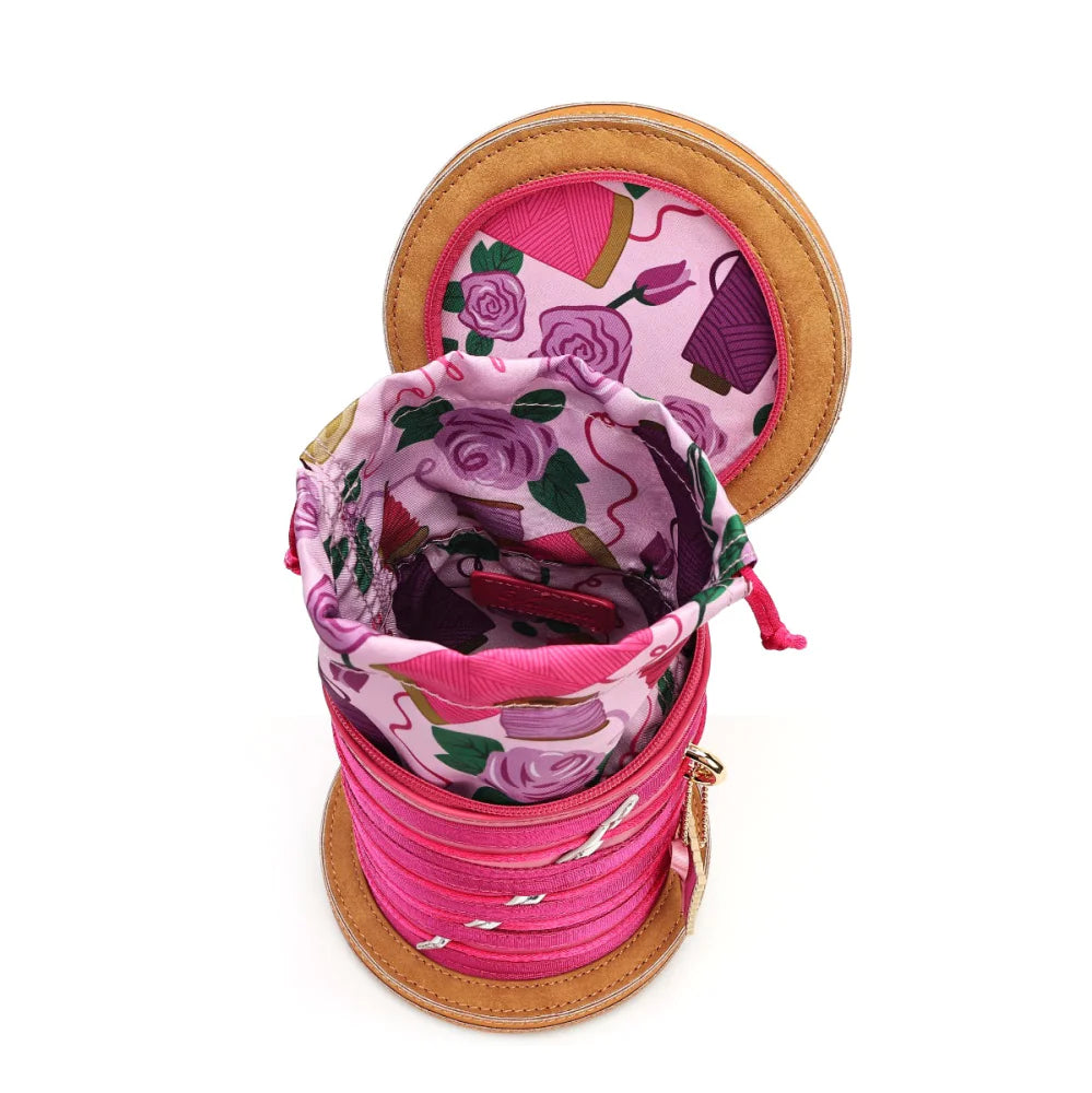 Borsa Rocchetto di Filo Vendula London | Pink Ribbon
