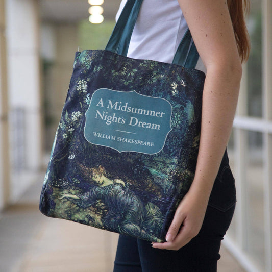 Borsa Tote Book "Sogno di una notte di mezza estate"