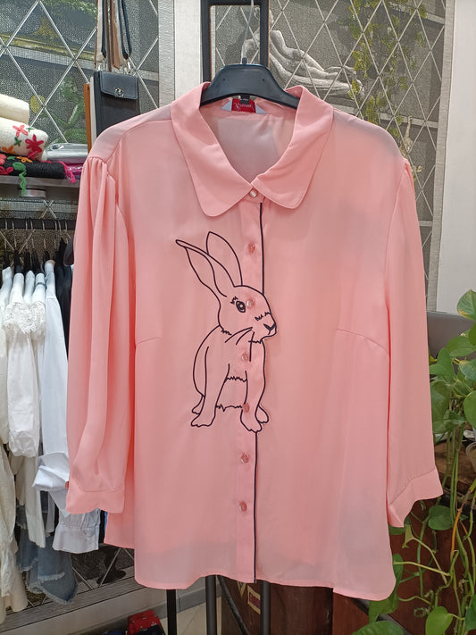 Camicetta Bunny rosa