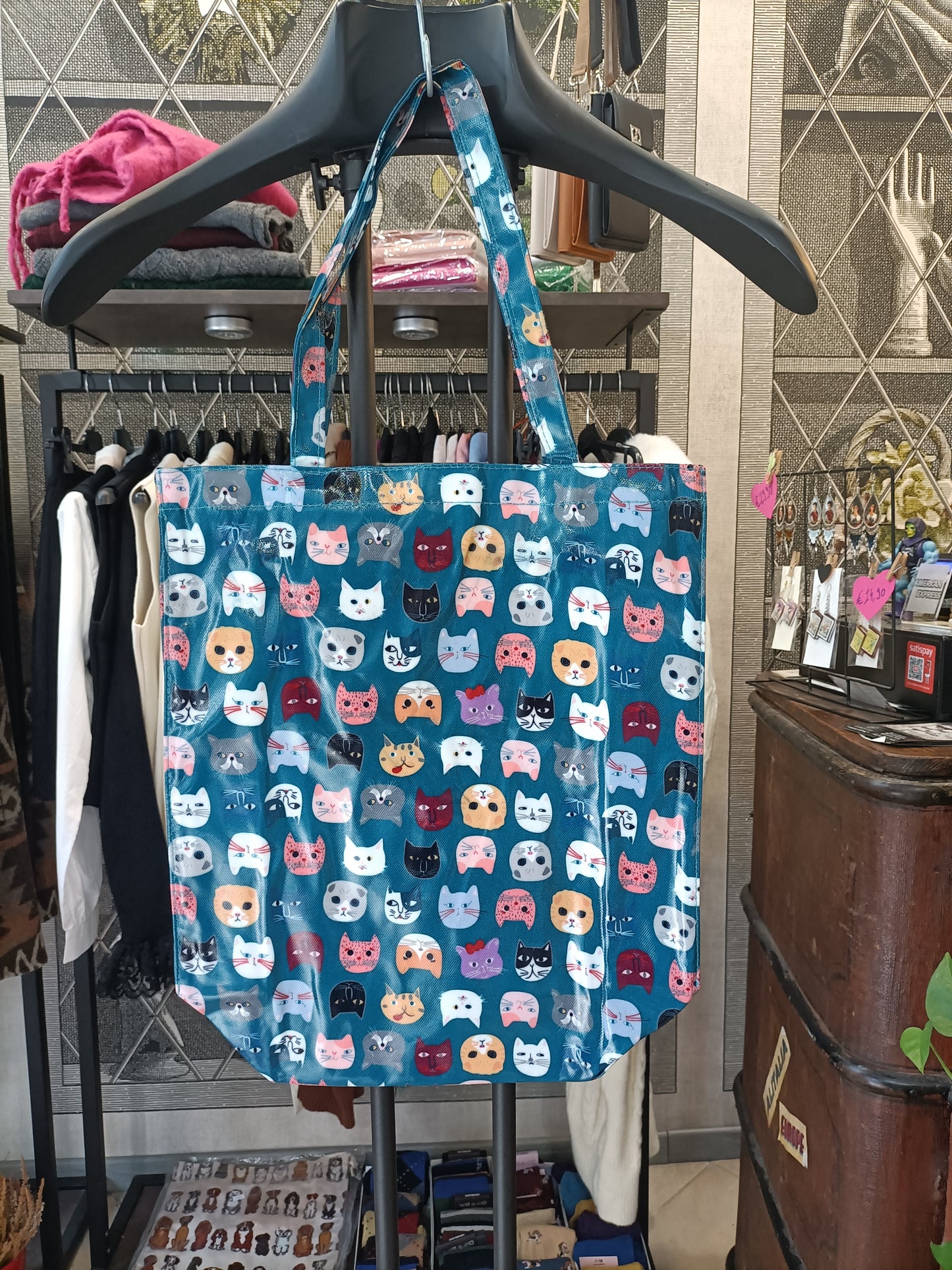 Shopper tote Shopping bags Cats