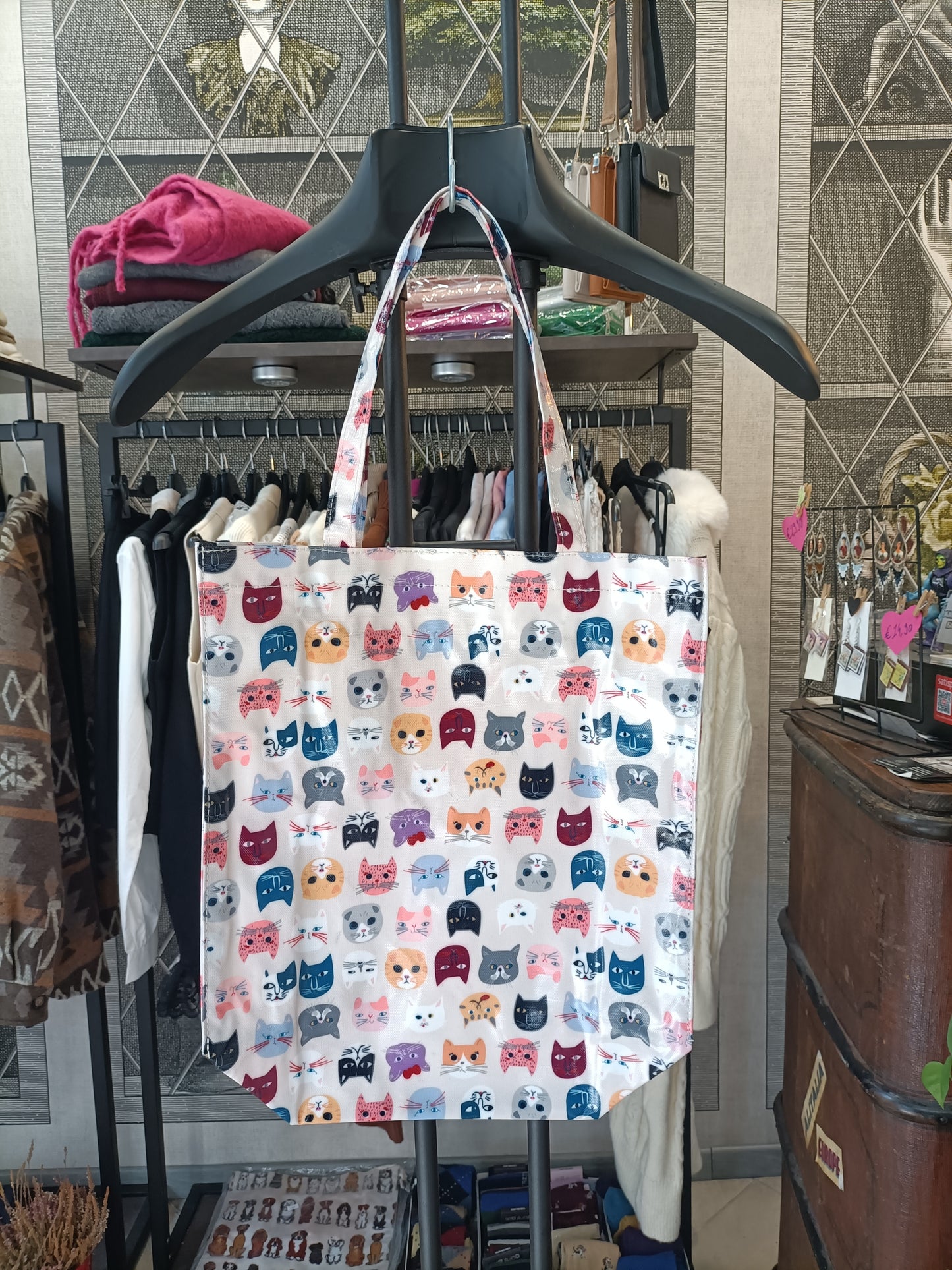 Shopper tote Shopping bags Cats