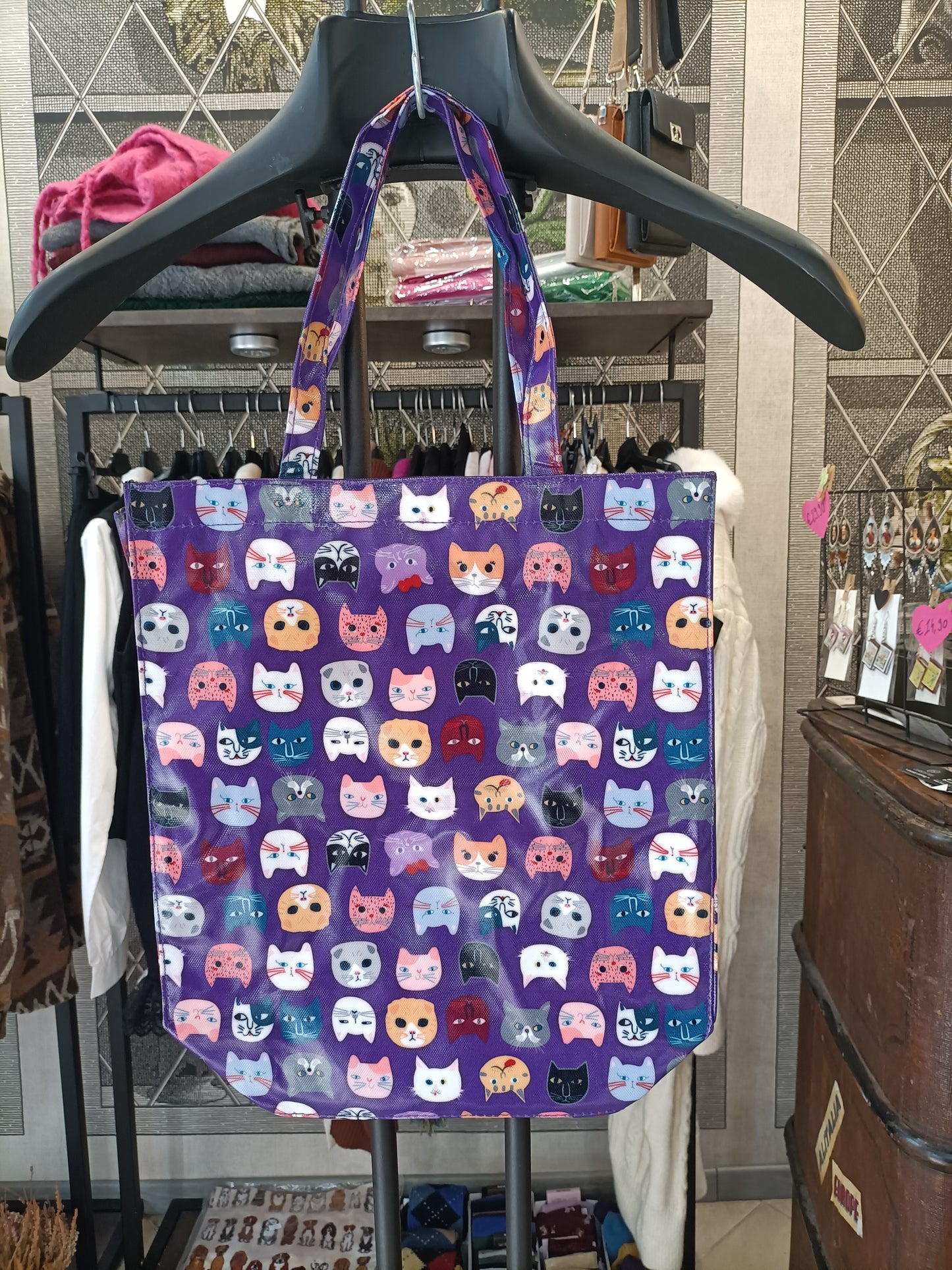 Shopper tote Shopping bags Cats