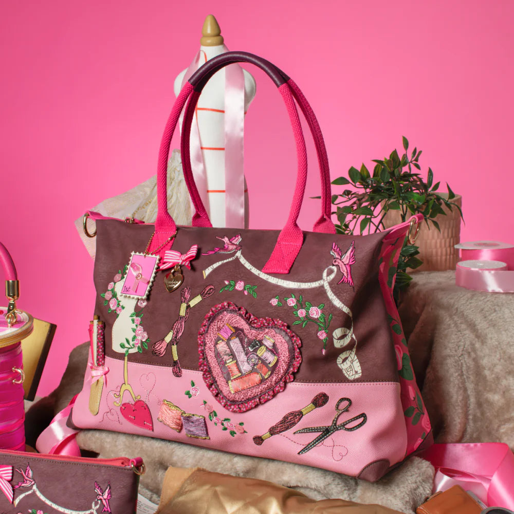 Vendula London Sewing Box Scrapbook - Borsa Bonnie Weekender