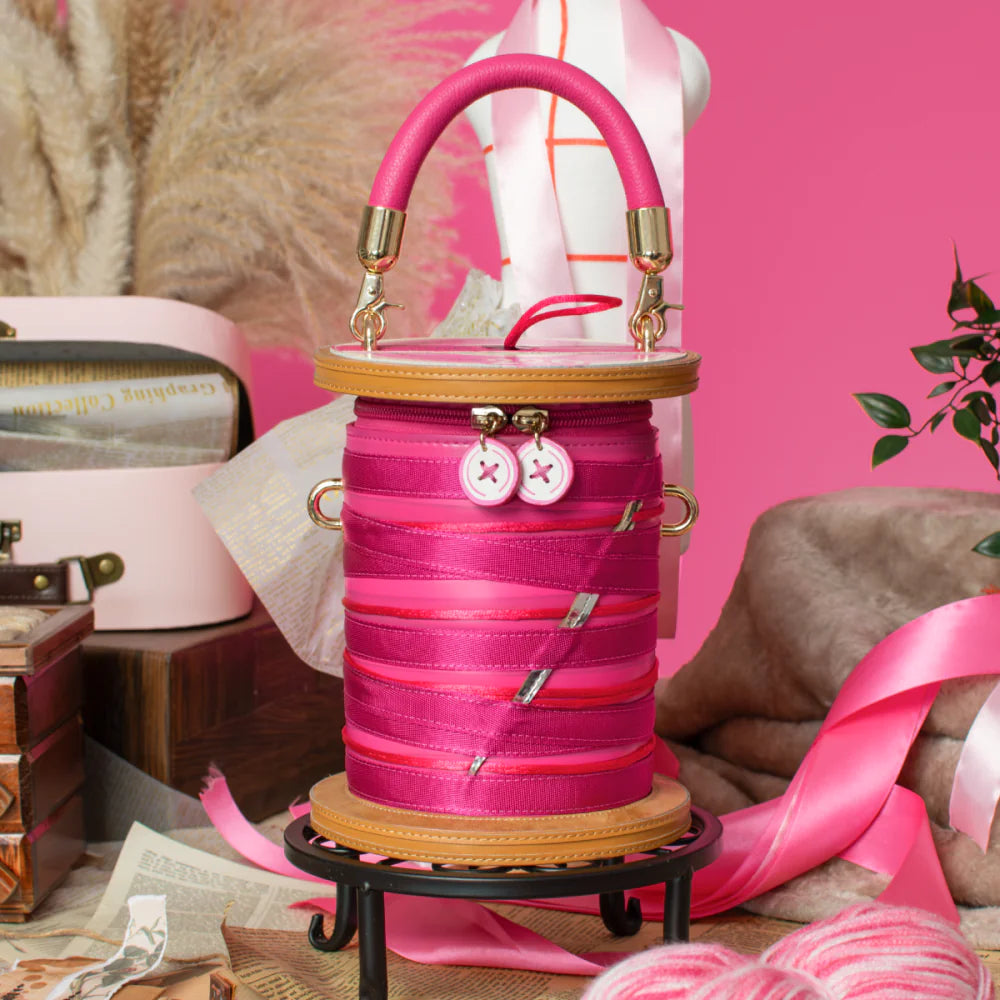 Borsa Rocchetto di Filo Vendula London | Pink Ribbon