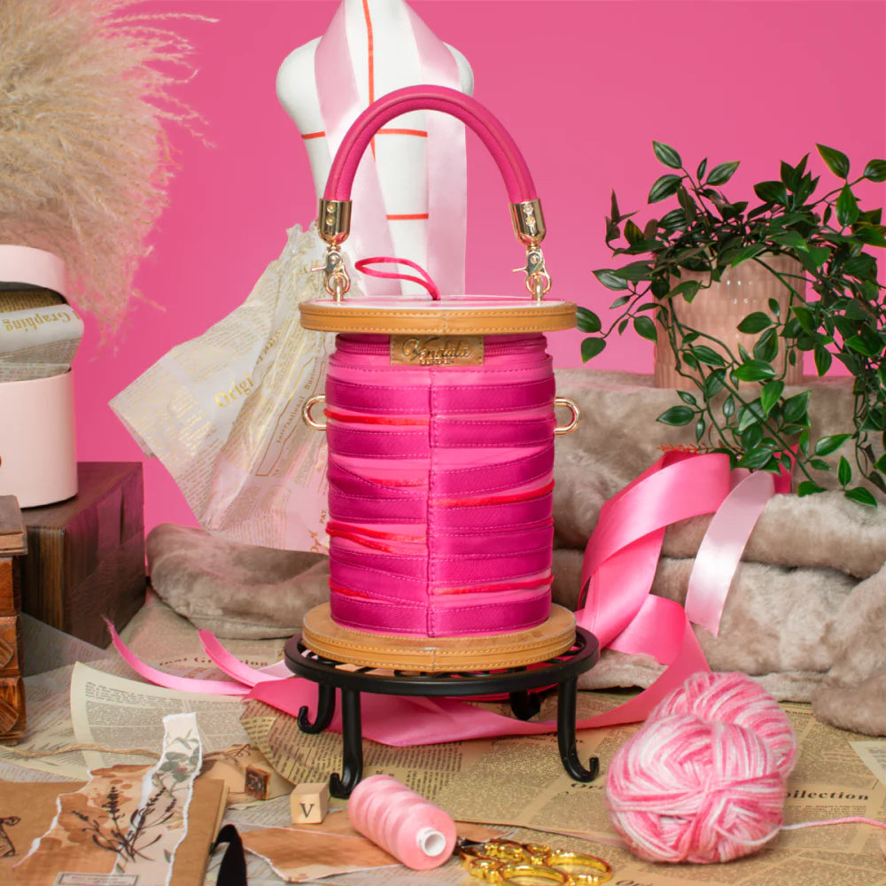 Borsa Rocchetto di Filo Vendula London | Pink Ribbon