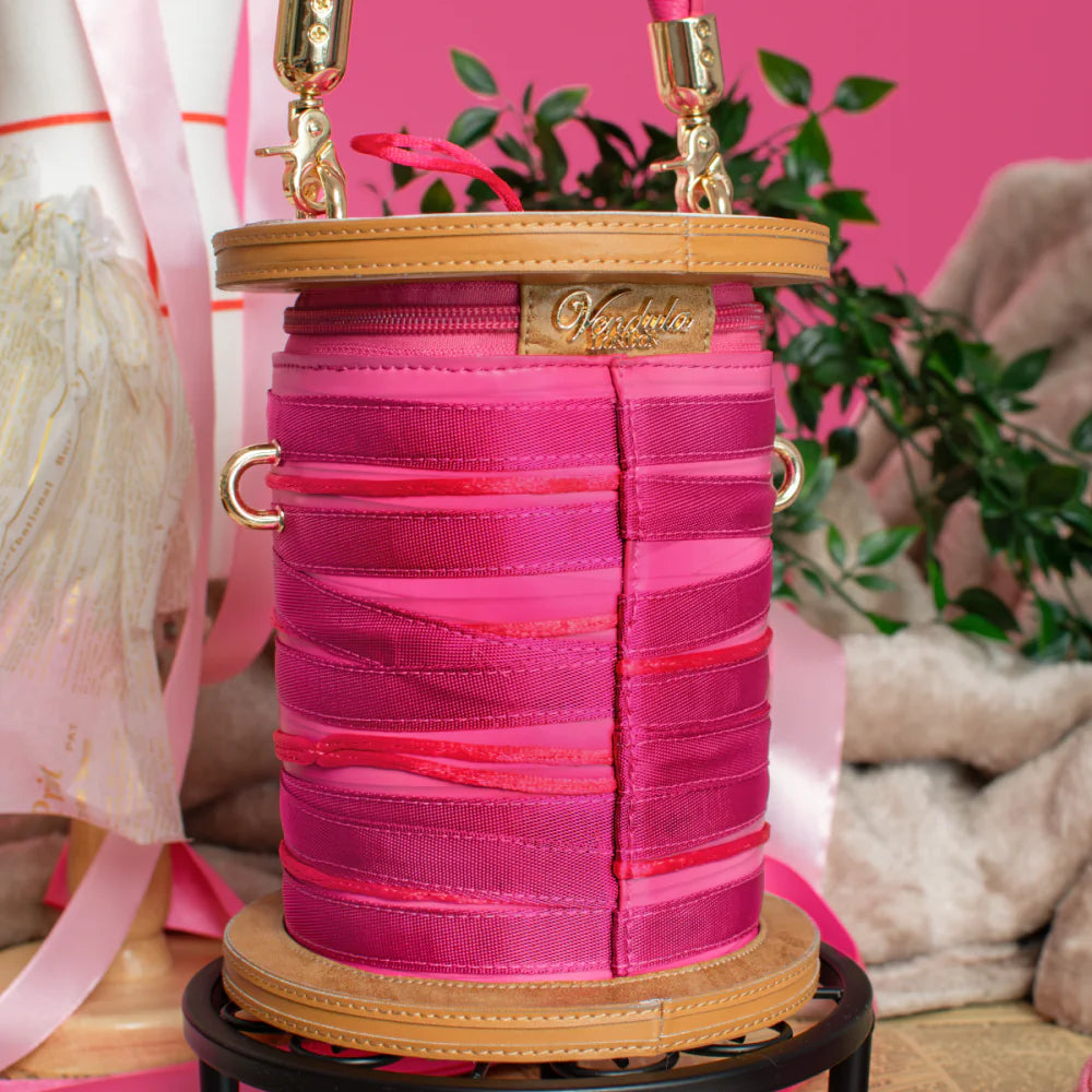 Borsa Rocchetto di Filo Vendula London | Pink Ribbon