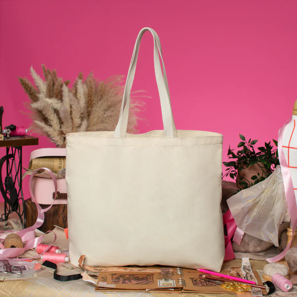 Borsa Tote Vendula London Sewing Box Scrapbook | Pink Ribbon