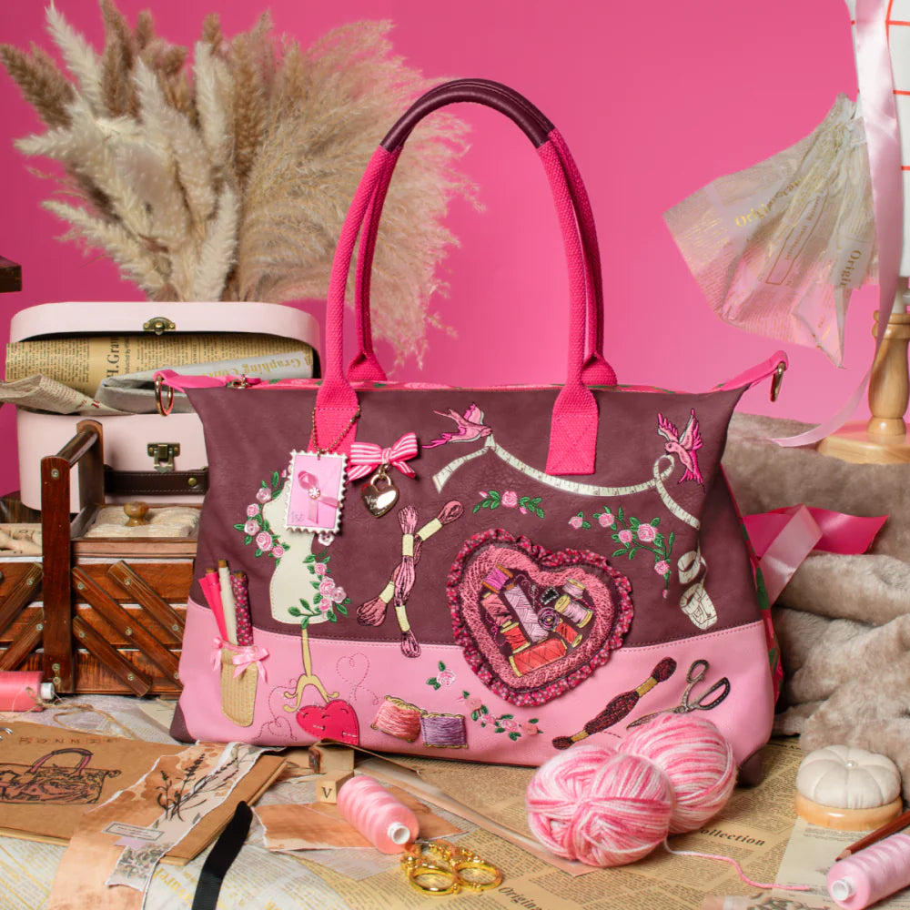 Vendula London Sewing Box Scrapbook - Borsa Bonnie Weekender