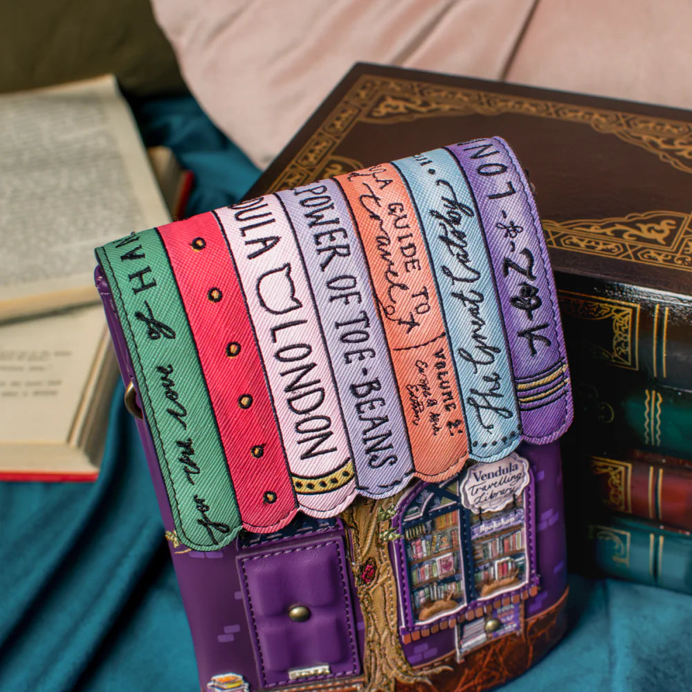 Pochette portacellulare Vendula London Travelling Library Bookshop