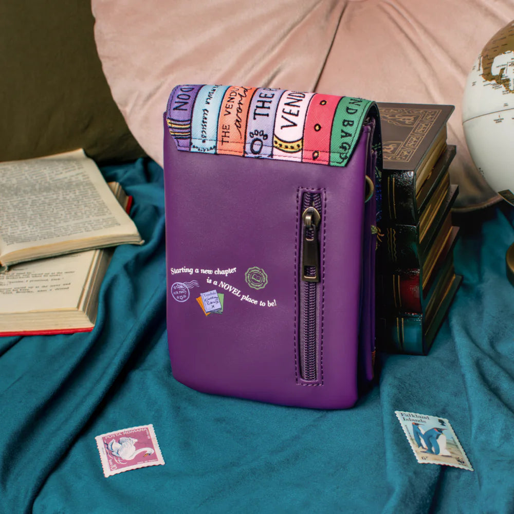 Pochette portacellulare Vendula London Travelling Library Bookshop