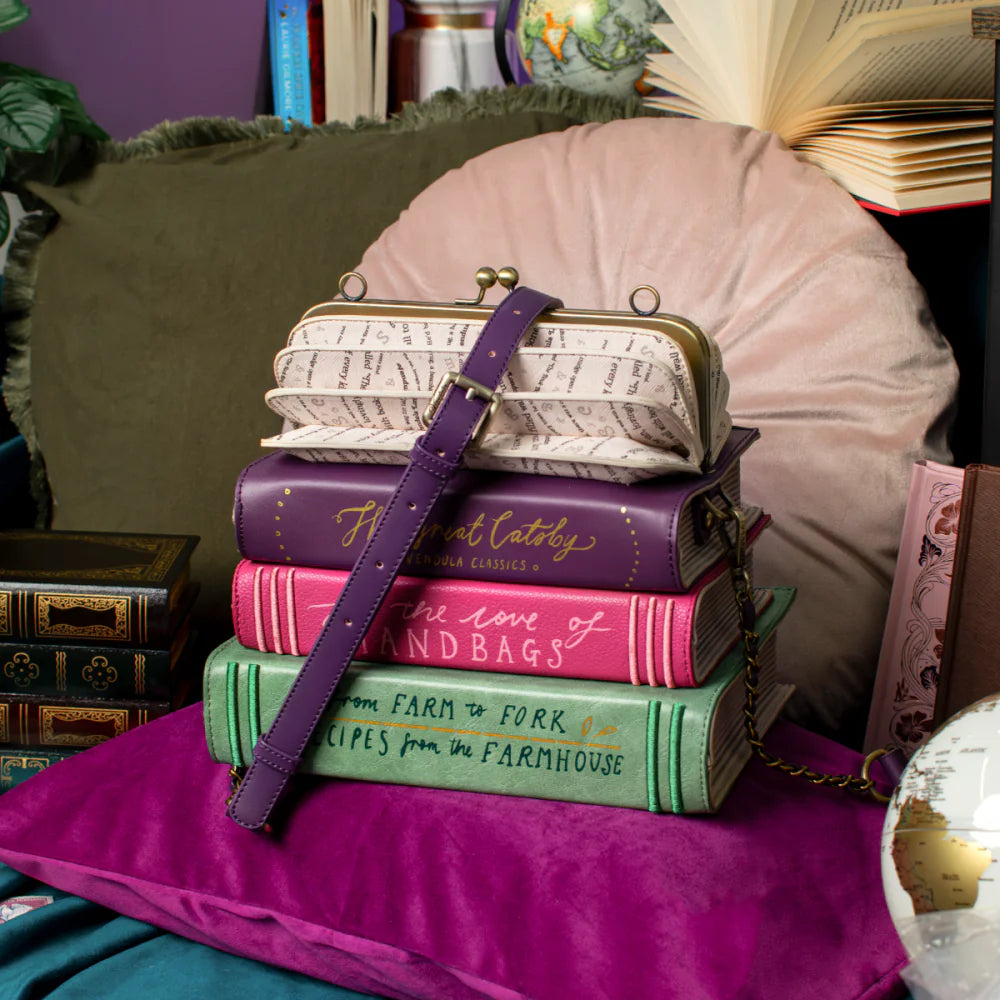 Borsa a forma di libri Volta Pagina | Vendula Travelling Library Bookshop
