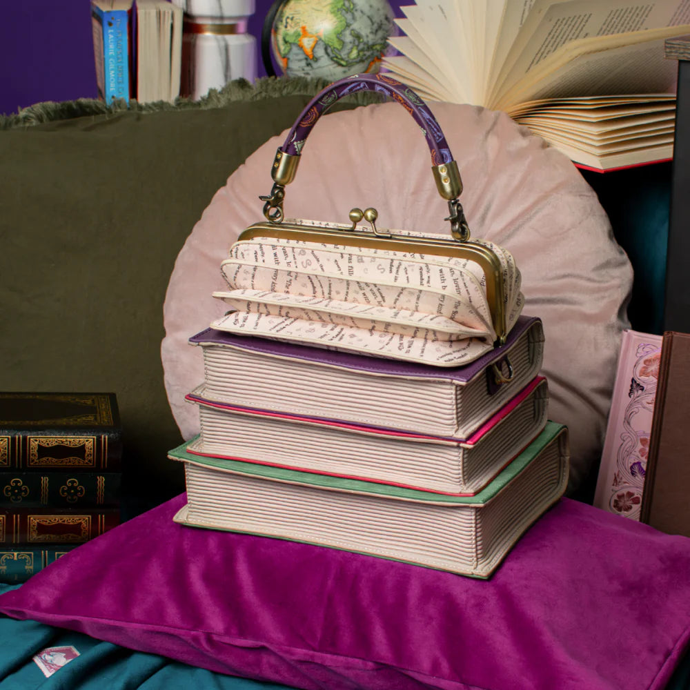 Borsa a forma di libri Volta Pagina | Vendula Travelling Library Bookshop