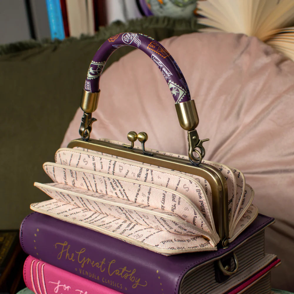 Borsa a forma di libri Volta Pagina | Vendula Travelling Library Bookshop