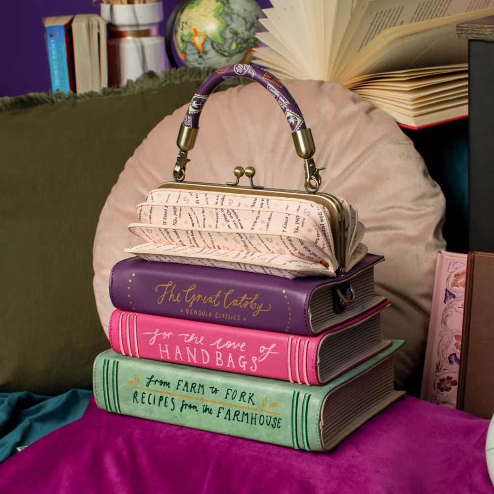 Borsa a forma di libri Volta Pagina | Vendula Travelling Library Bookshop