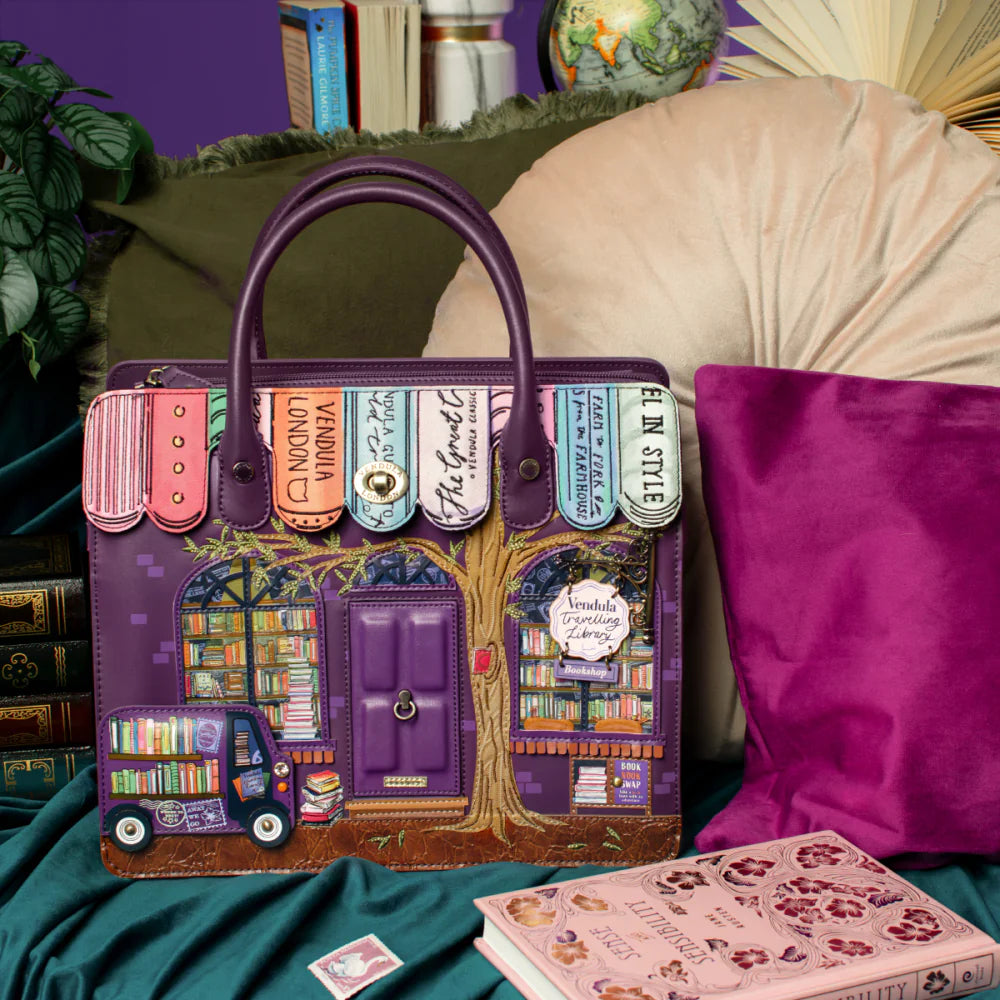 Zaino Harriet Travelling Library Bookshop – Vendula London