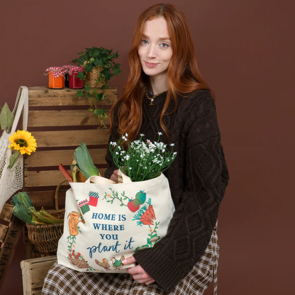 Vendula London The Farmhouse Pantry - Borsa tote in tela