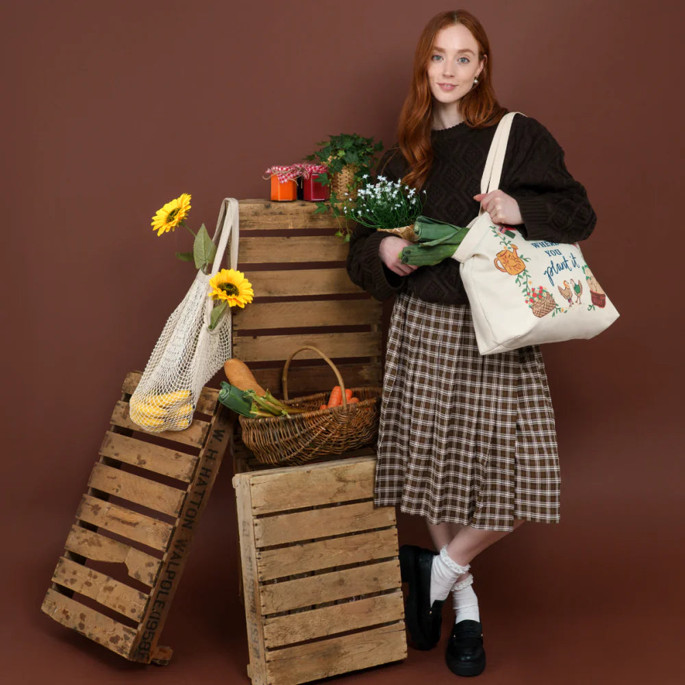 Vendula London The Farmhouse Pantry - Borsa tote in tela