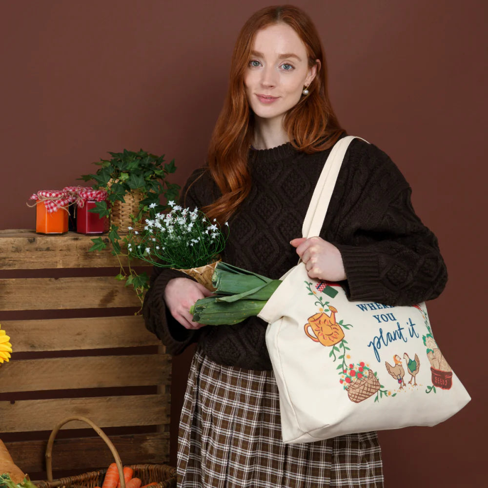 Vendula London The Farmhouse Pantry - Borsa tote in tela