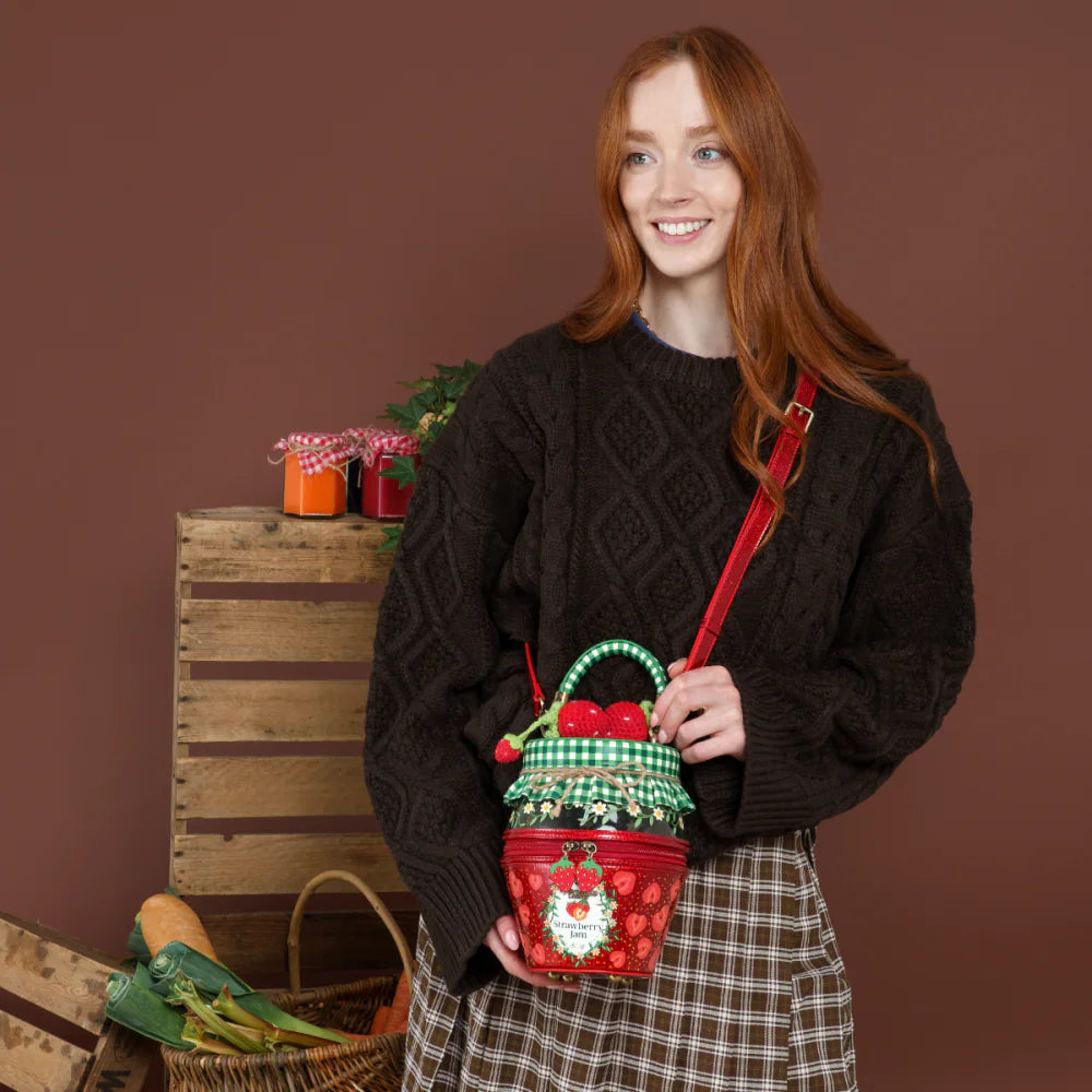 Vendula London Farmhouse Pantry Strawberry Jam Bag